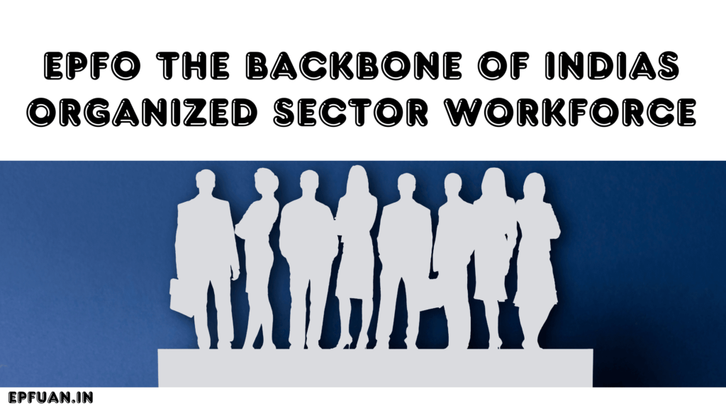 EPFO the Backbone of Indias Organized Sector Workforce